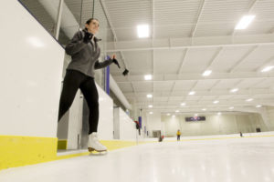 Stepping On To The Ice